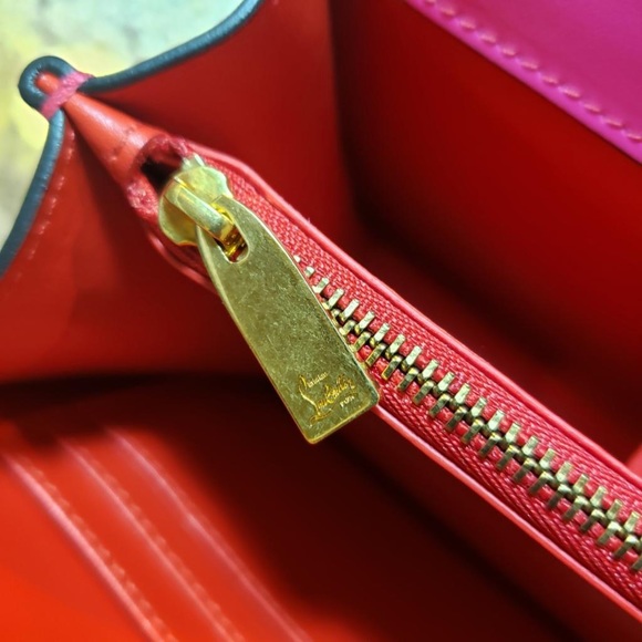 💕 NEW Christian Louboutin Mini Elisa in Hot Pink Calfskin - Picture 9 of 14